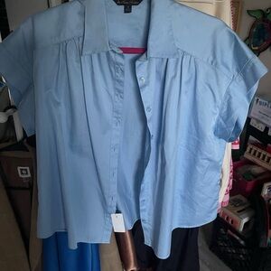 Brooks Brothers Sky Blue Button-Up Shirt